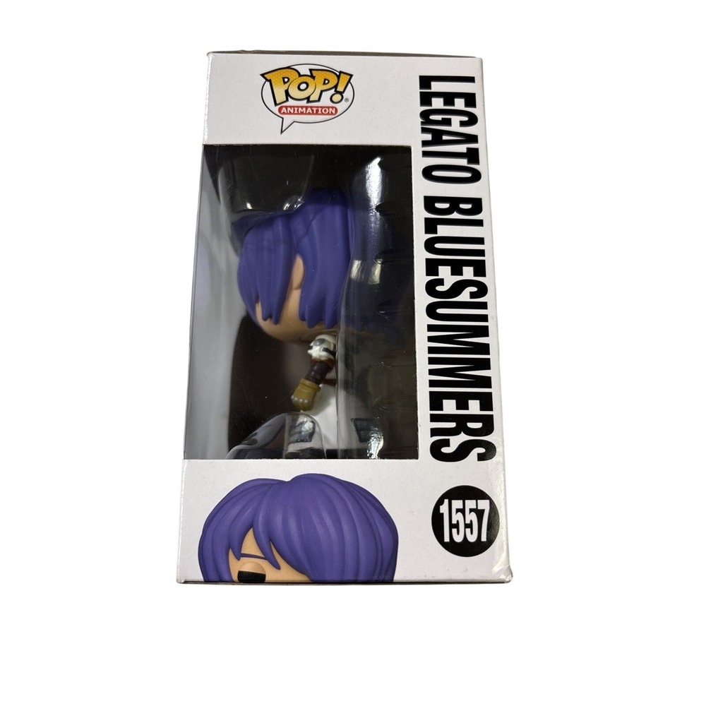 Funko Pop Animation Trigun Legato Bluesummers 1557 Vinyl Figure New